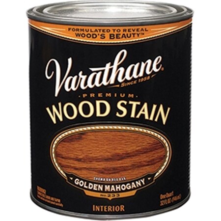 Varathane 211718H 1 Quart, Golden Mahogany Oil Based Wood Stain VA327684